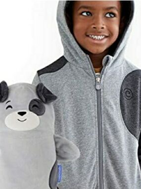 Cubcoats Hoodie Plush Convertible Toddler Jacket Size 2